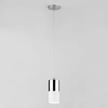 Eurosvet 50146/1 хром/белый Подвесной светильник 